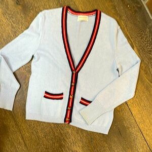 URBAN OUTFITTERS Cardigan with Striped Trim